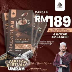 4 KOTAK COKLAT MADADLAB